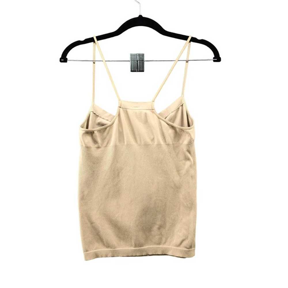 Vintage Rampage Y2K Cami Top Nude Beige Ribbed Sc… - image 2