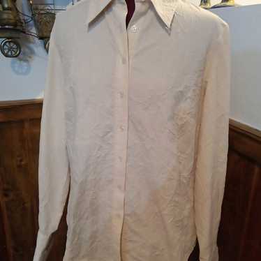 Vintage Crepon (Wrinkly) Gloria Vanderbilt Womens… - image 1