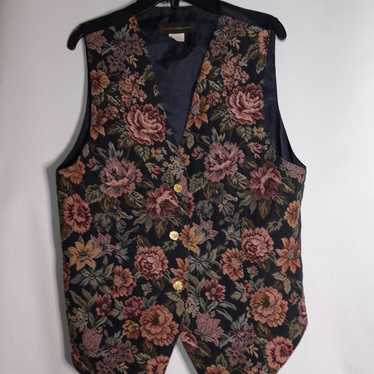 VINTAGE Harris/Wallace Embroidered Vest - image 1