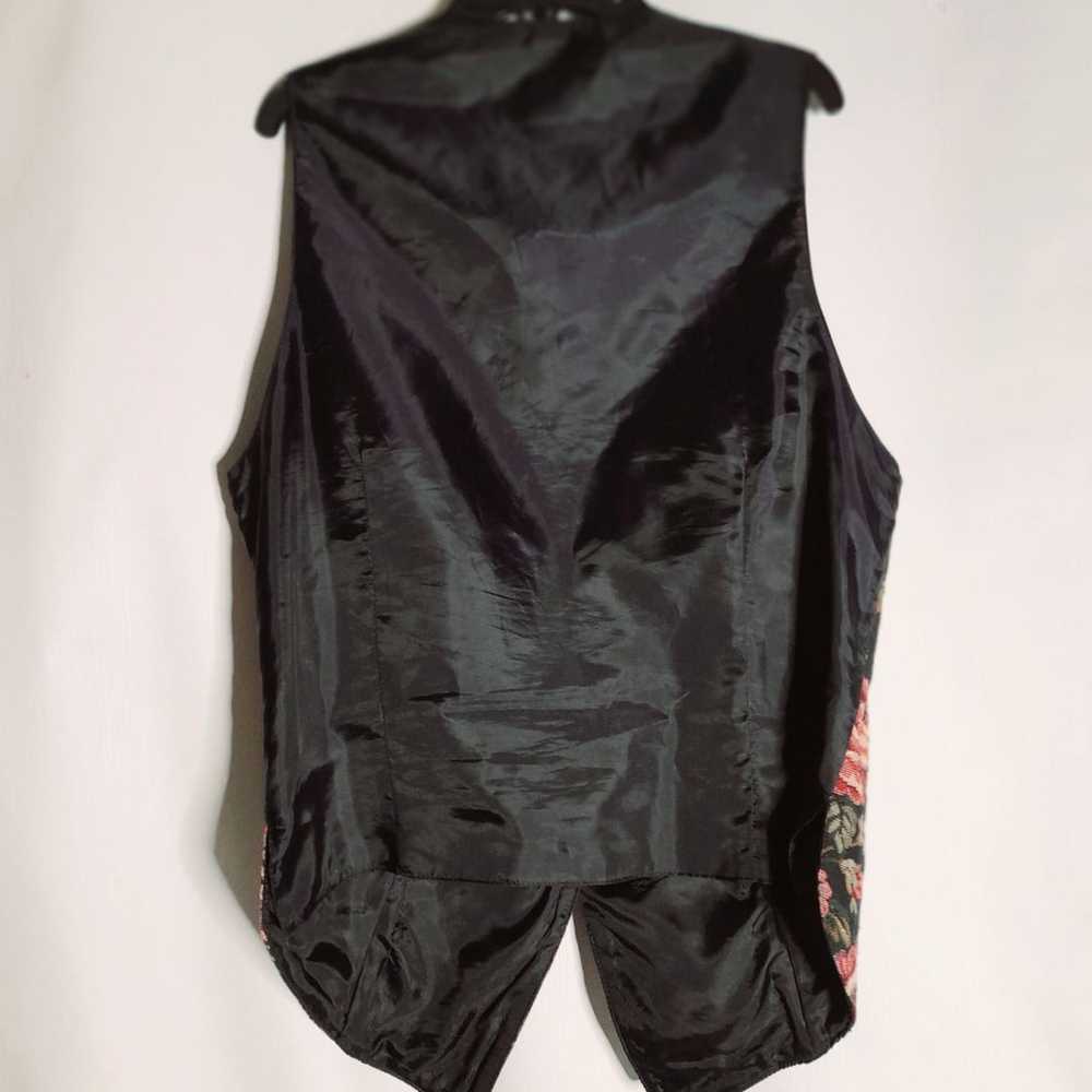 VINTAGE Harris/Wallace Embroidered Vest - image 2