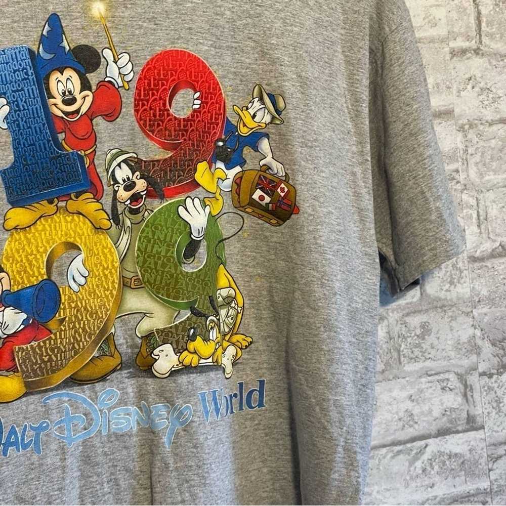 1999 Walt Disney World Vintage Tee T-Shirt Mickey… - image 2