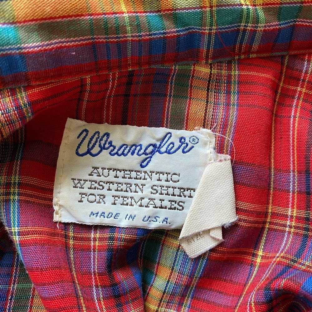 Wrangler long sleeve vintage - image 8