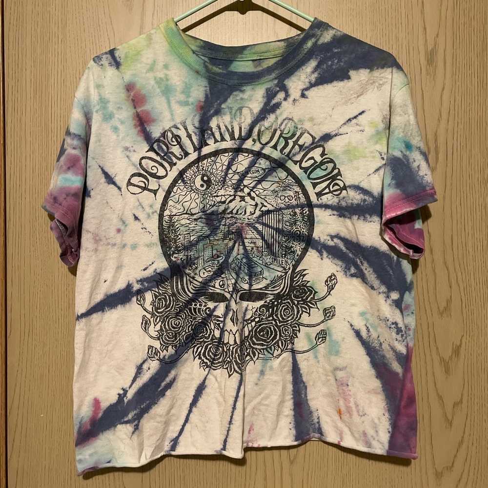Grateful Dead Portland Crop T-Shirt - image 1