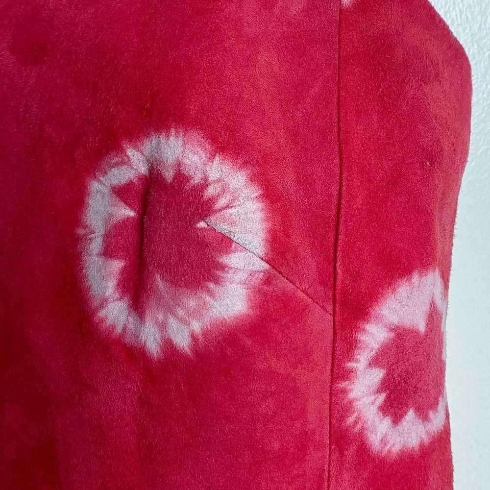 M red goat suede vintage tank by VS2 - image 4