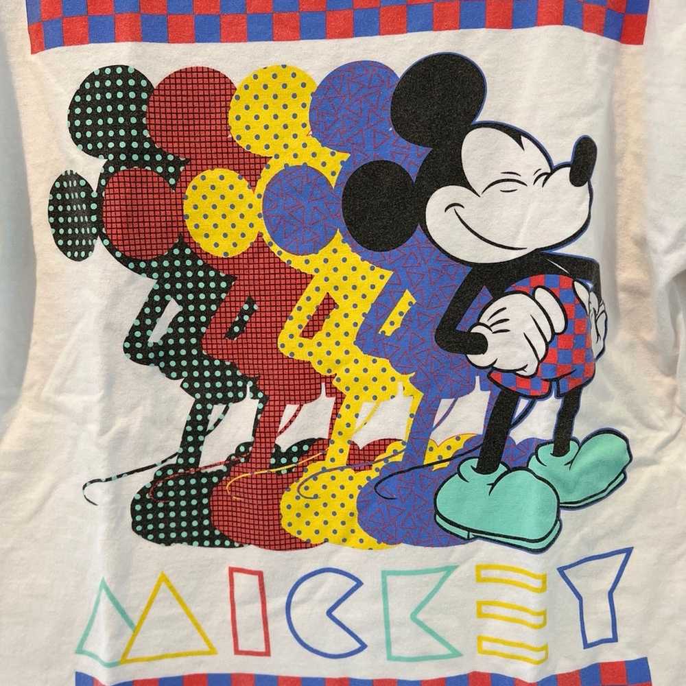 VTG Mickey Mouse WALT DISNEY adult graphic T-shir… - image 2