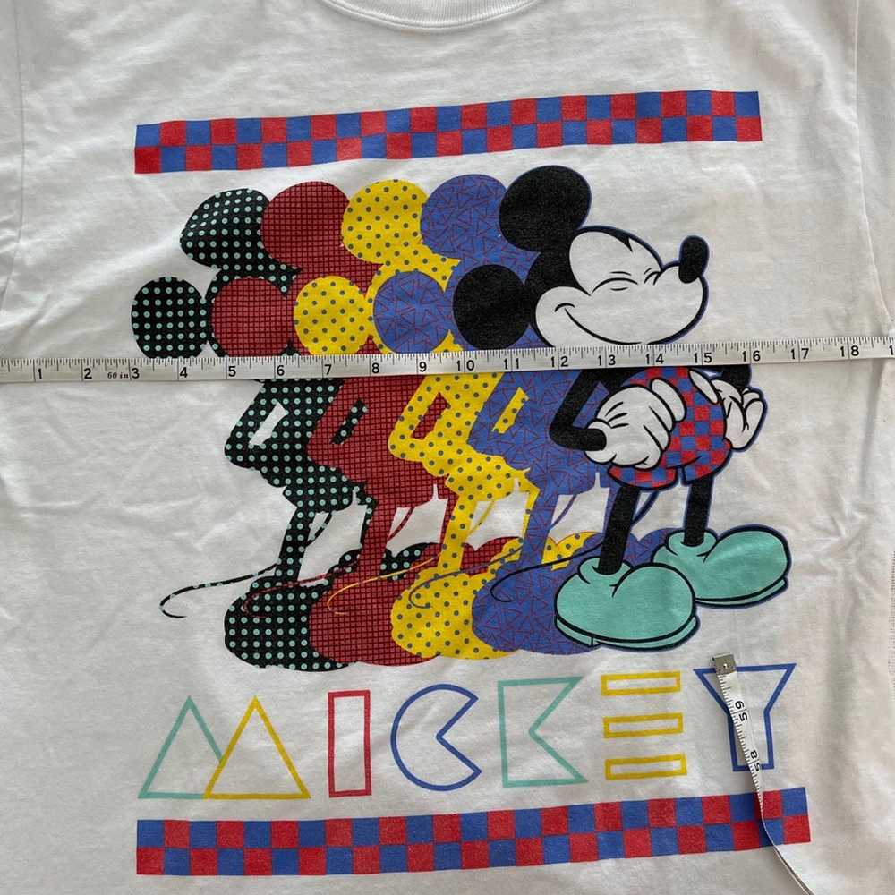 VTG Mickey Mouse WALT DISNEY adult graphic T-shir… - image 4