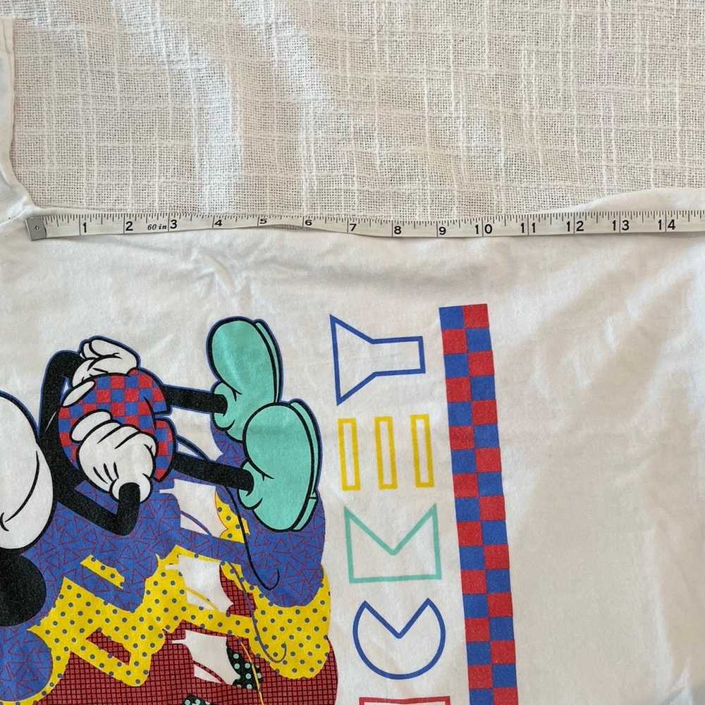 VTG Mickey Mouse WALT DISNEY adult graphic T-shir… - image 5