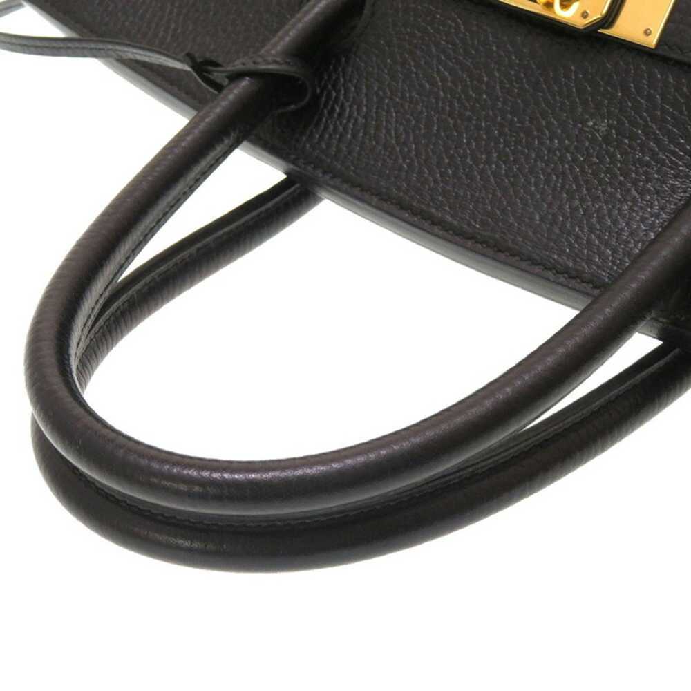 Hermès Birkin Bag 40 Leather in Black - image 4