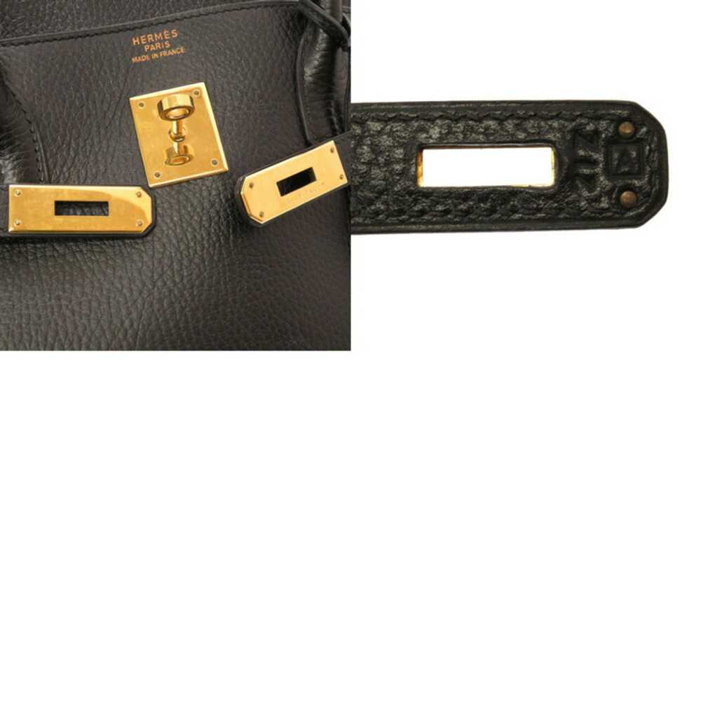 Hermès Birkin Bag 40 Leather in Black - image 6
