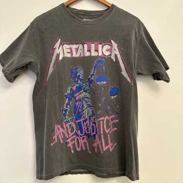 Vintage Metallica justice for all T-shirt. S/M - image 1