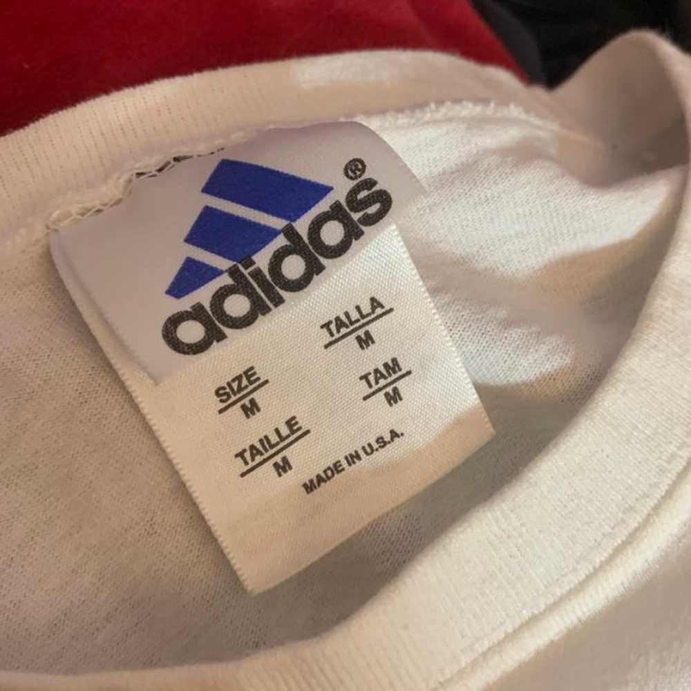 Vintage cropped adidas shirt - image 3