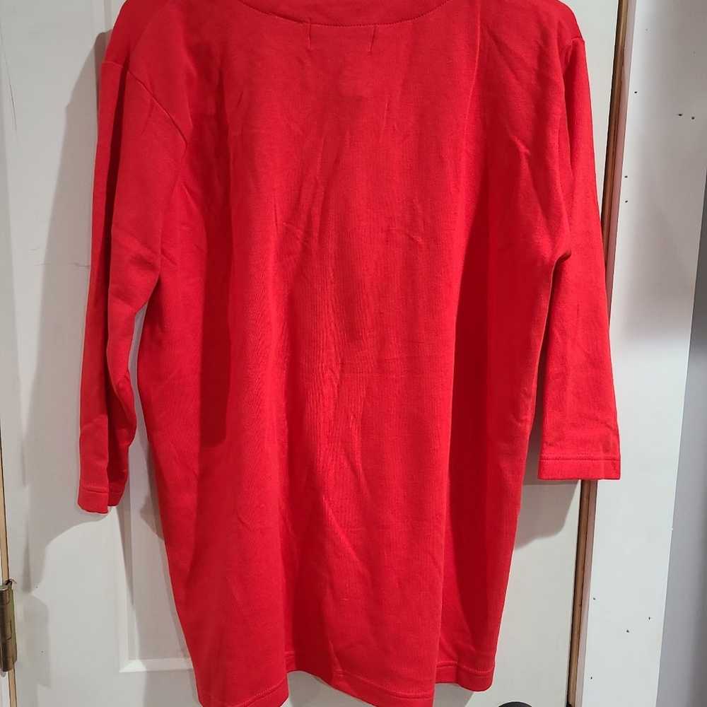 Vintage Bechamel Casual Red Nautical shirt and pa… - image 5