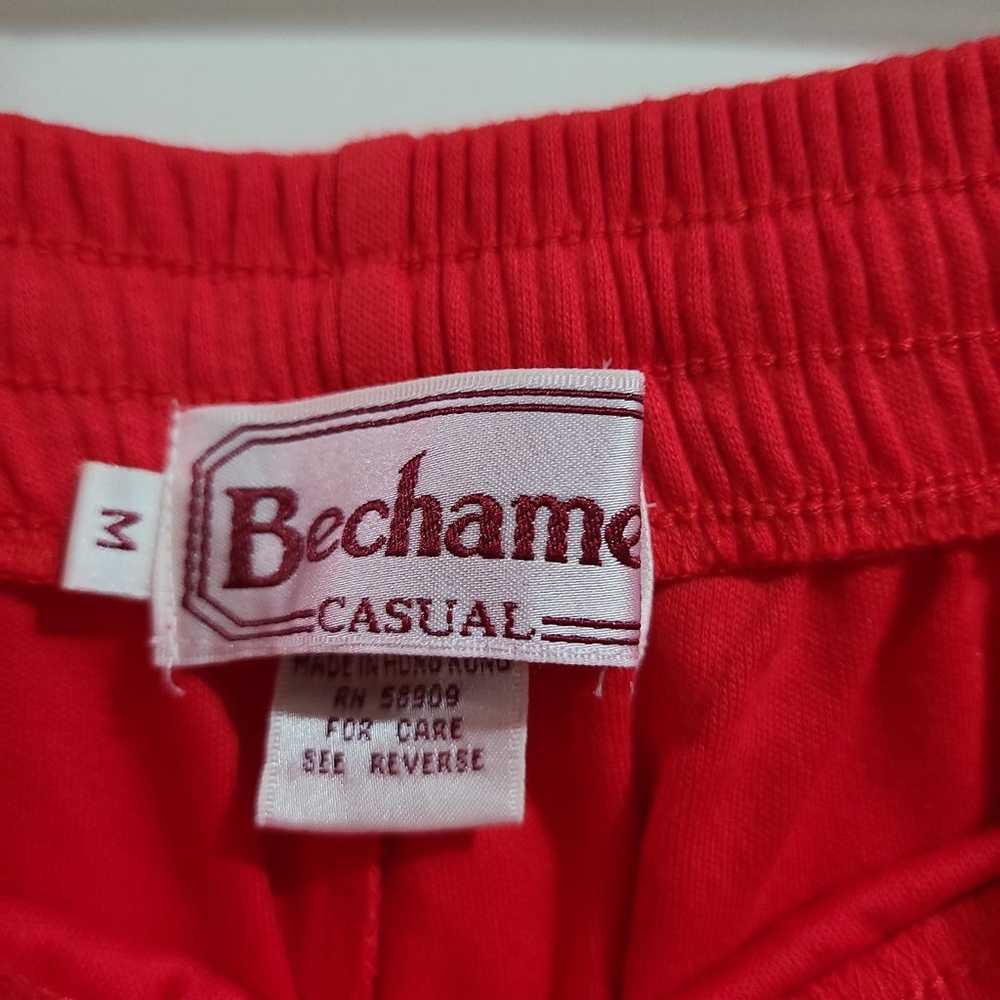 Vintage Bechamel Casual Red Nautical shirt and pa… - image 8