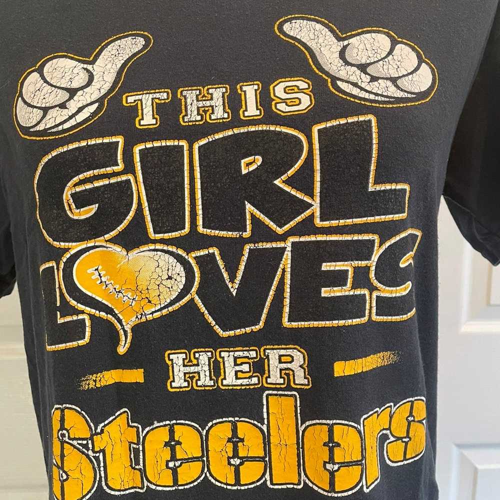 Vintage Steelers tshirt - image 3