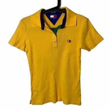 Vintage Tommy Hilfiger Y2K Ribbed Polo