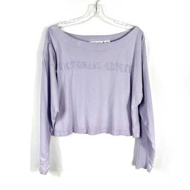 Victoria’s Secret Lilac Pastel Purple Long Sleeve… - image 1