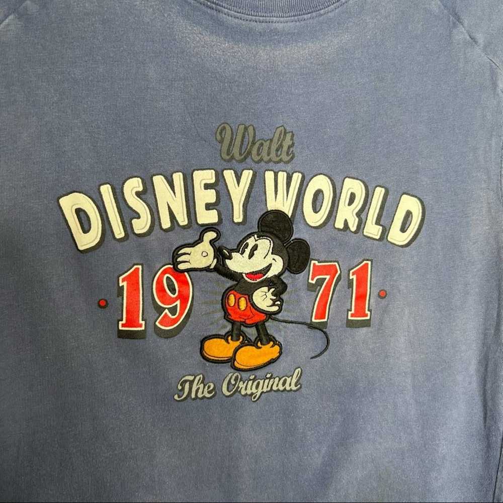 Vintage Disney embroidered tank top shirt M - image 5