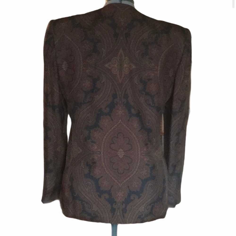 Gloria Sachs New York Vintage Blazer Top Bold sho… - image 2