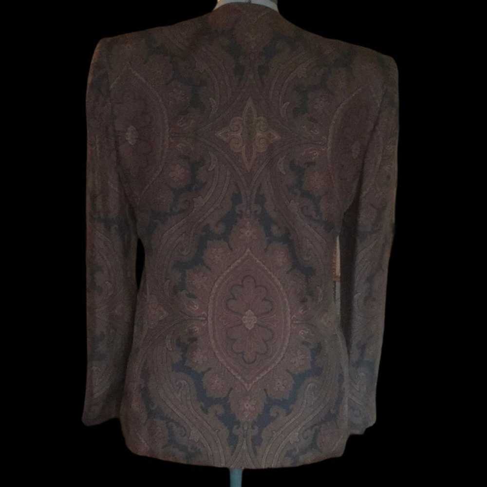 Gloria Sachs New York Vintage Blazer Top Bold sho… - image 4