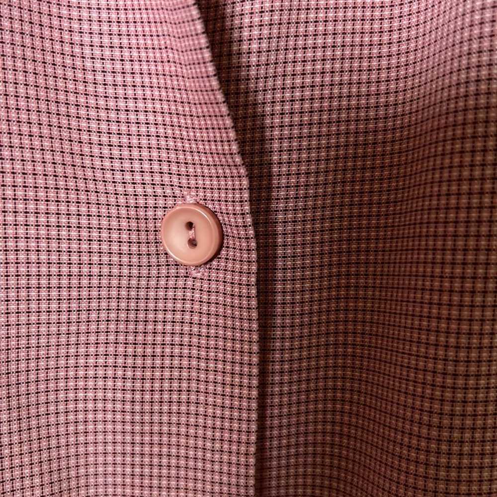 VINTAGE ! 3/4 Sleeve Button Down - image 5