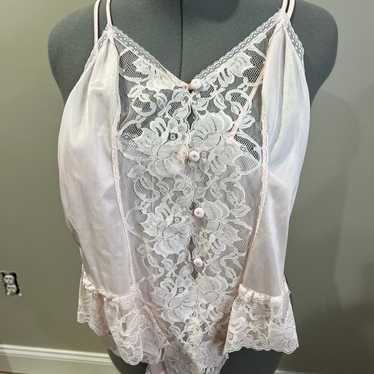 Vintage Bali Lace Bodysuit. Bali Lace Lingerie. Bali … - Gem