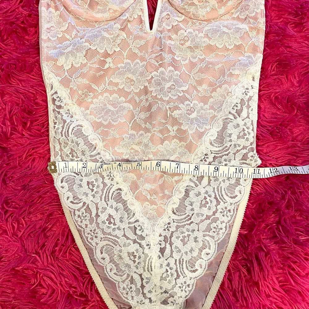 Vintage Victoria’s Secret lace bodysuit lingerie … - image 12