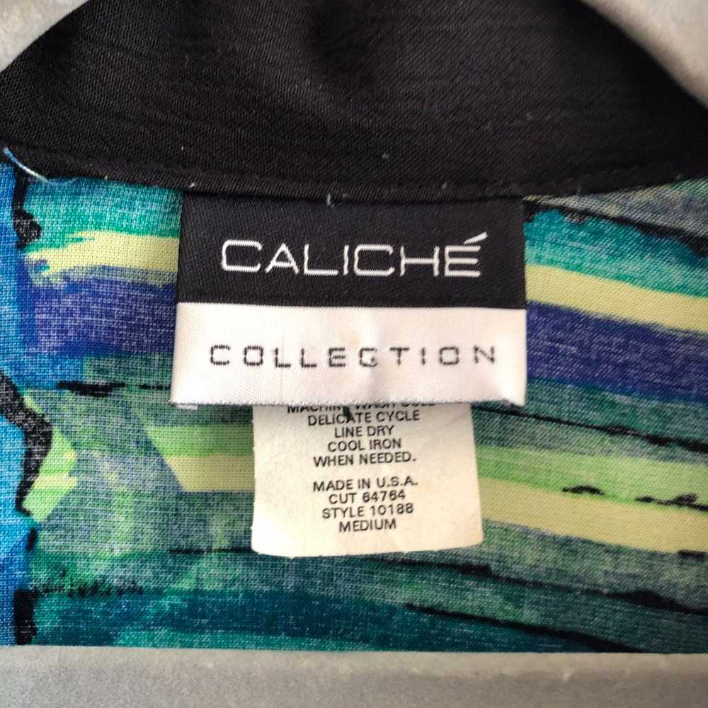 Vintage Caliche Collection Button Down M - image 7