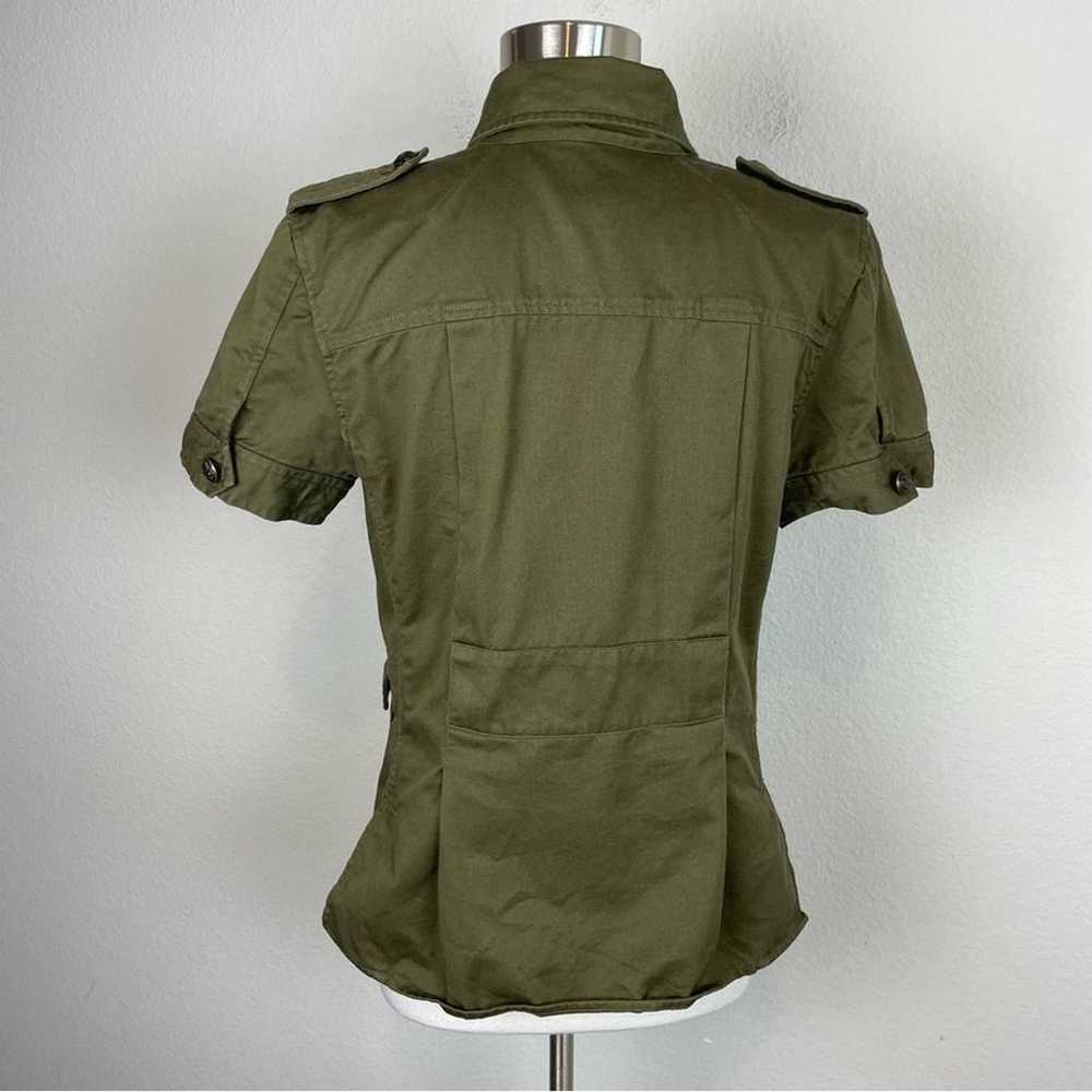 Lauren Ralph Lauren Olive Green Button Military S… - image 5