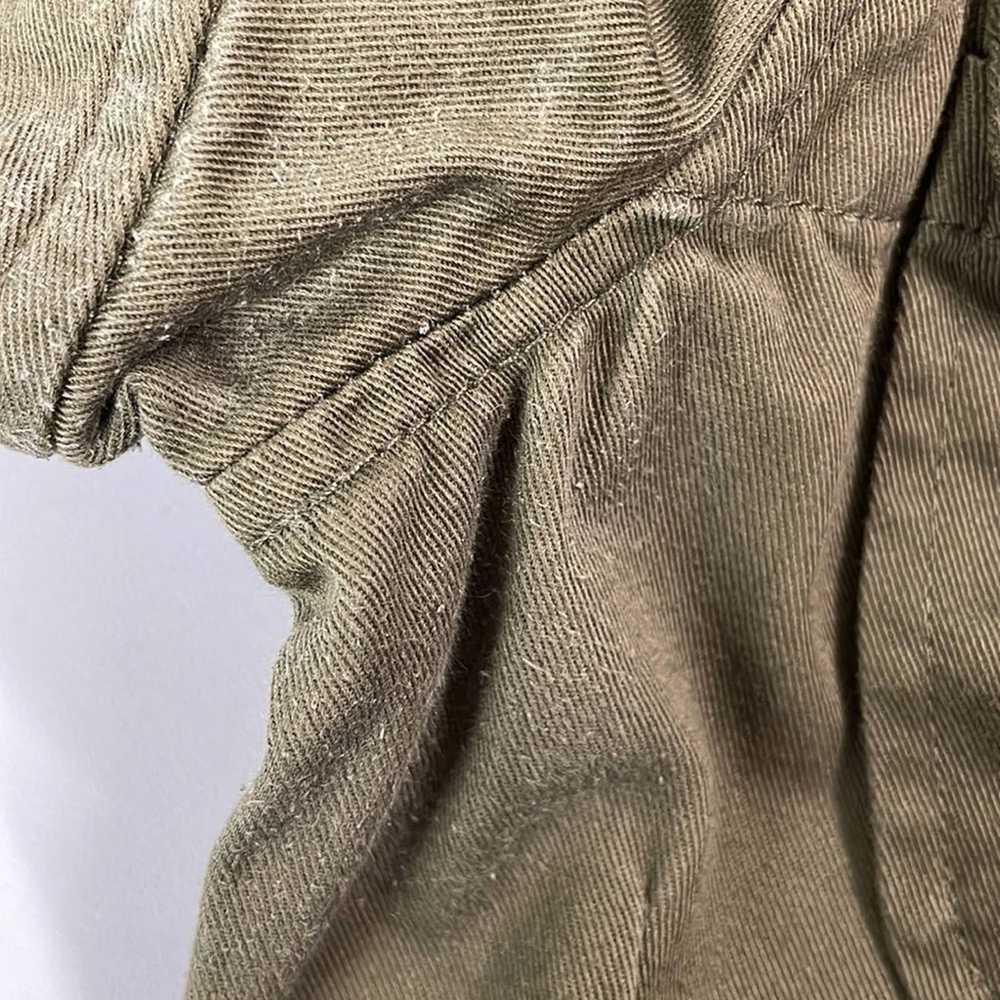 Lauren Ralph Lauren Olive Green Button Military S… - image 7