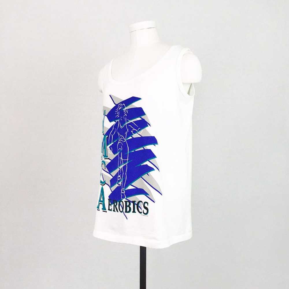 Vintage 90’s YMCA Aerobics Graphic Tank - image 2