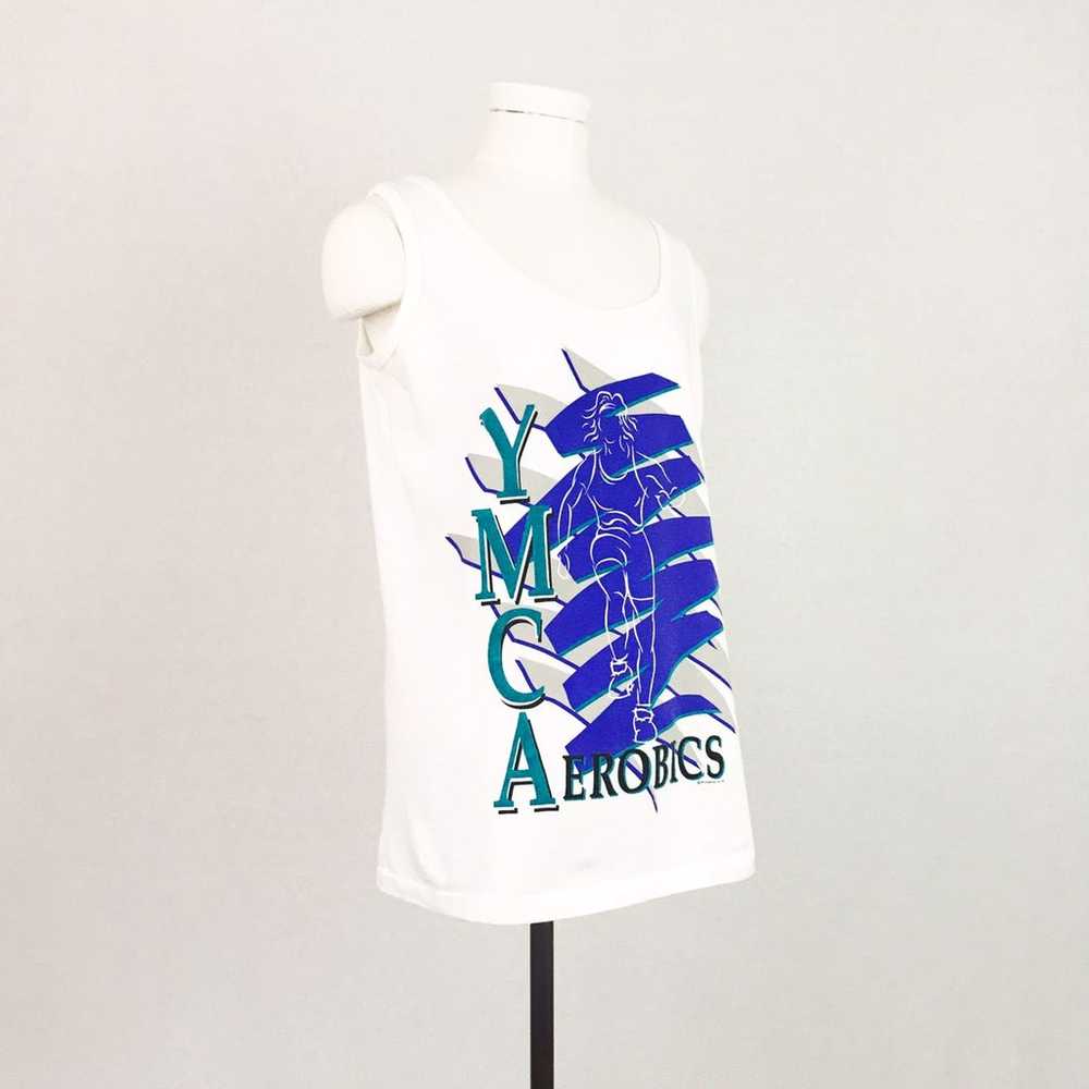 Vintage 90’s YMCA Aerobics Graphic Tank - image 6