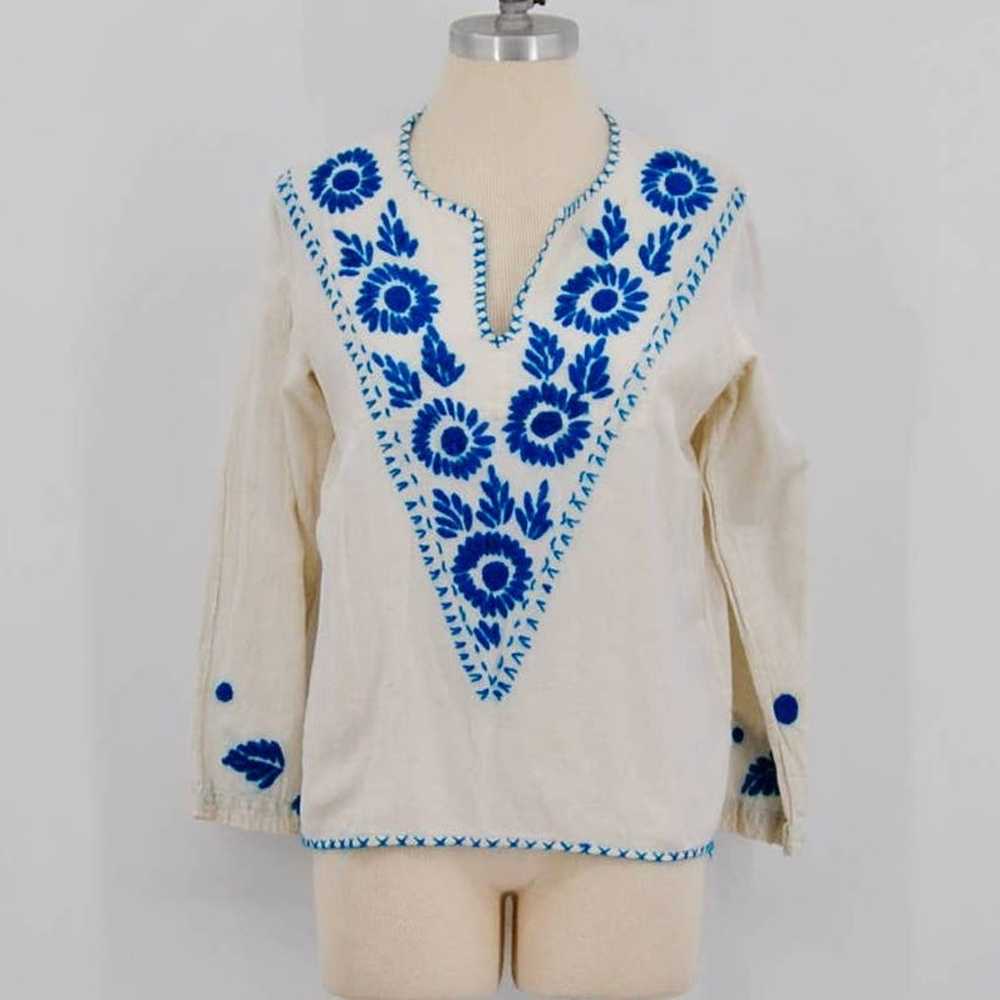 Vintage Embroidered Blouse - image 1