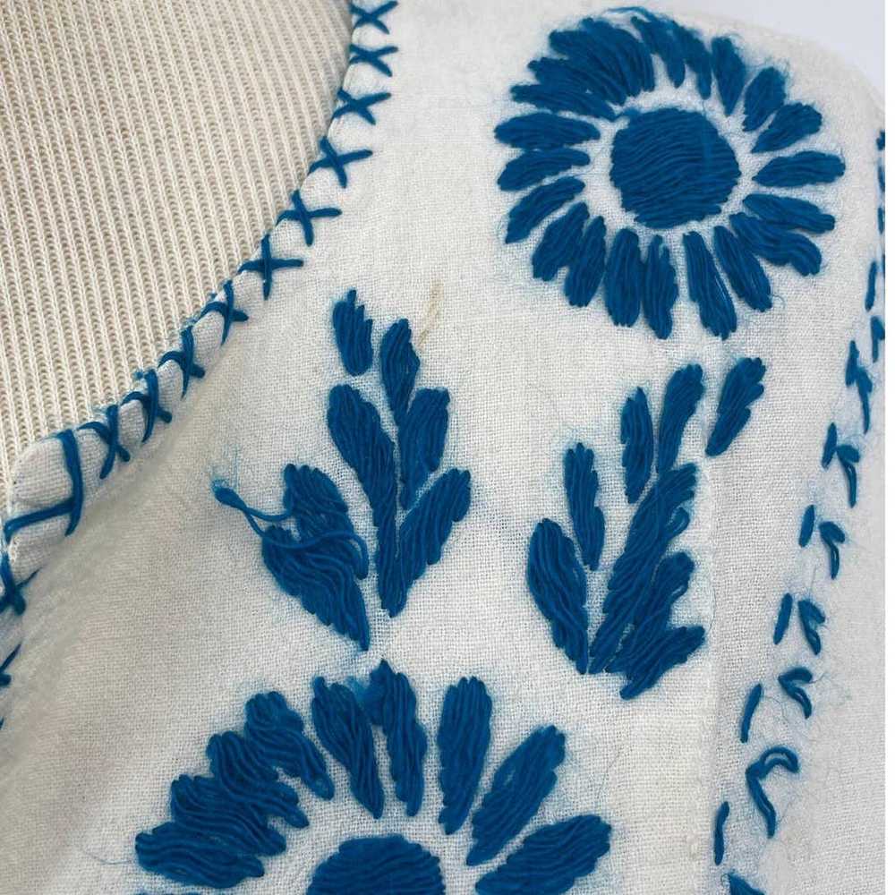 Vintage Embroidered Blouse - image 6