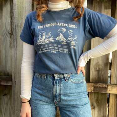 Vintage 70s Lake Placid Tee - image 1