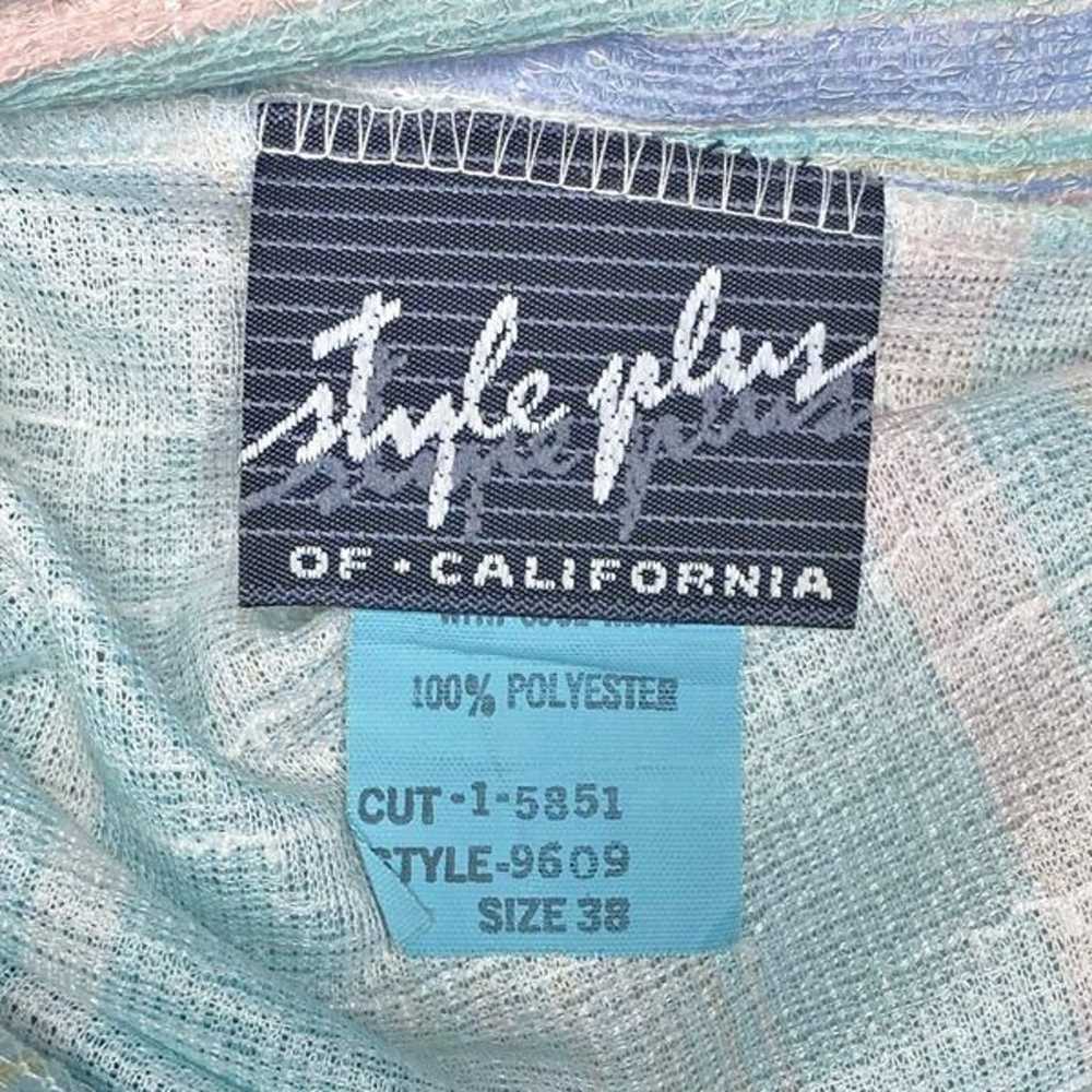 Vintage 80’s Style Plus of California Watercolor … - image 5