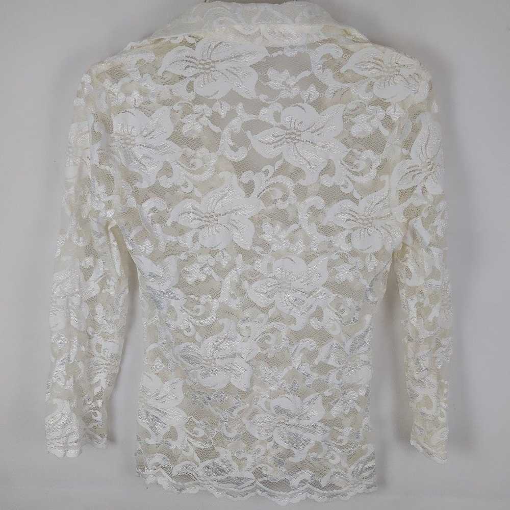 Women's Vintage 90's Y2K Caché Blouse - image 5