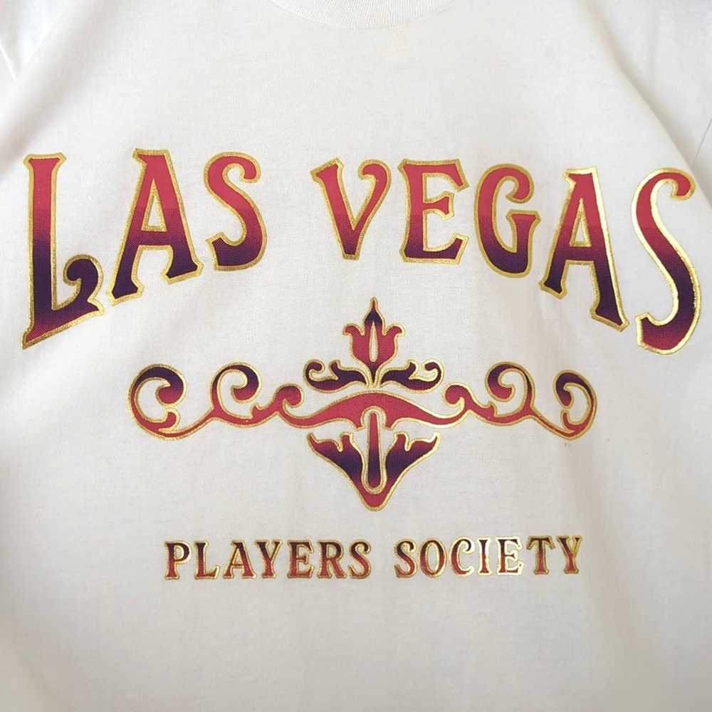 Hanes 90's Vintage Las Vegas Players Society Shor… - image 3