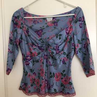 Vintage Tracy Reese Silk Blouse