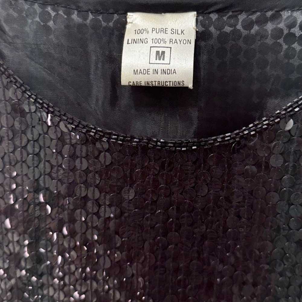 Vintage Sequin Top - image 3