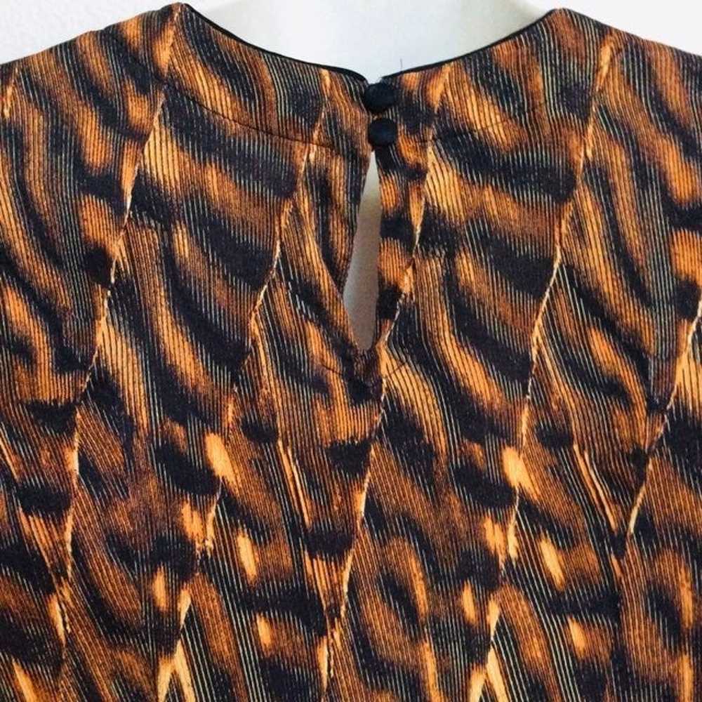 ESCADA Animal Print Blouse M - image 4