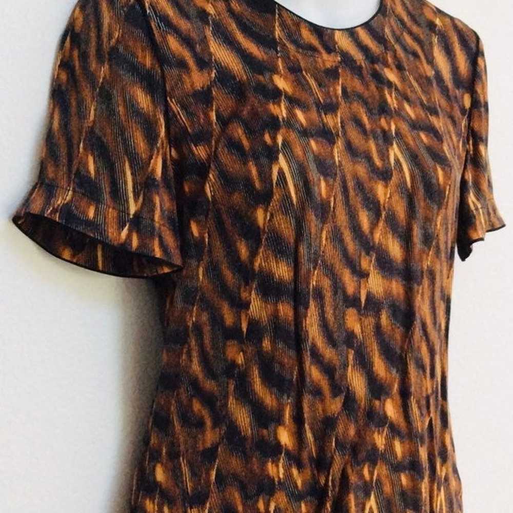 ESCADA Animal Print Blouse M - image 5