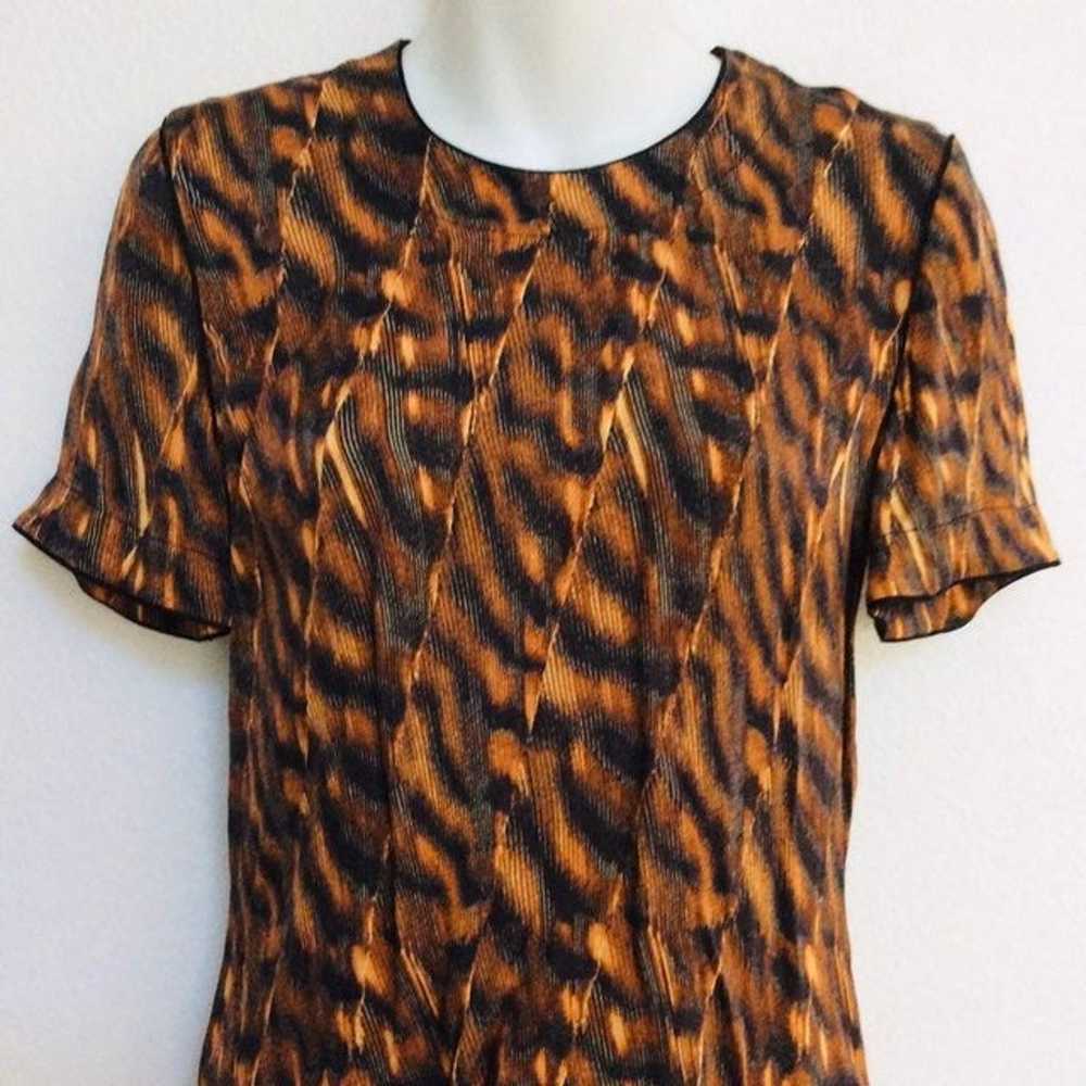 ESCADA Animal Print Blouse M - image 7