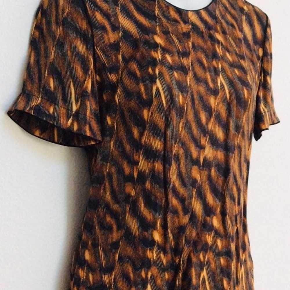 ESCADA Animal Print Blouse M - image 8