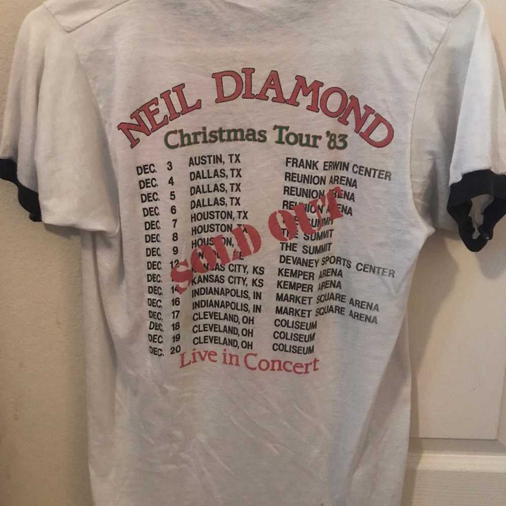 Vintage 1983 Neil Diamond Shirt - image 2