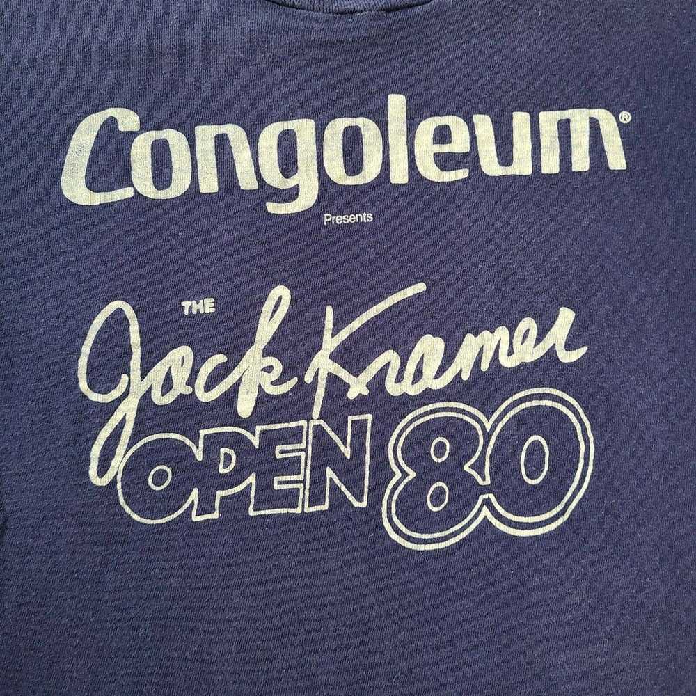 Vintage 80s Jack Kramer Open 80 Tennis T-shirt Si… - image 6