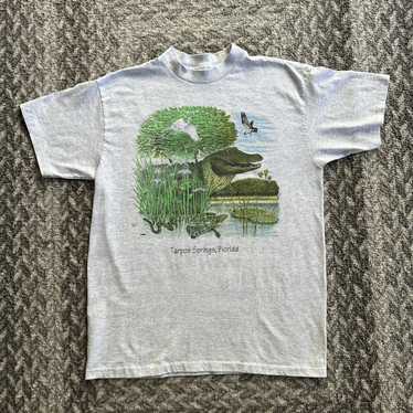 Vintage Vintage 90s Florida Gator Nature T Shirt - image 1