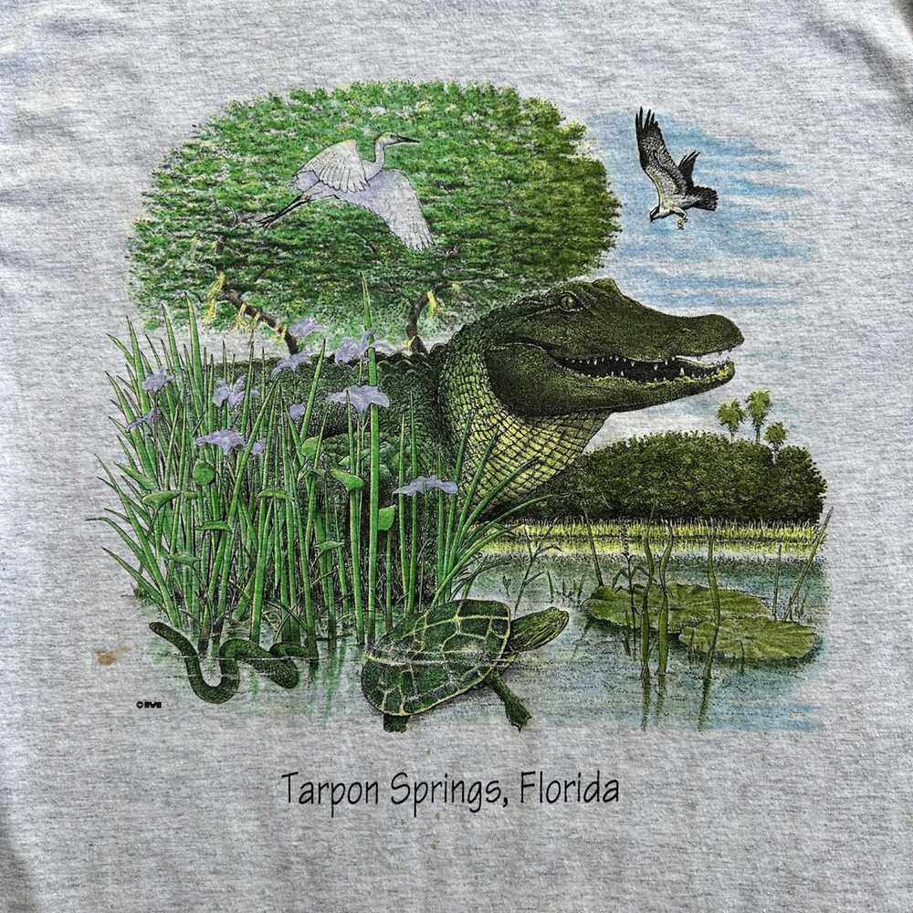 Vintage Vintage 90s Florida Gator Nature T Shirt - image 6