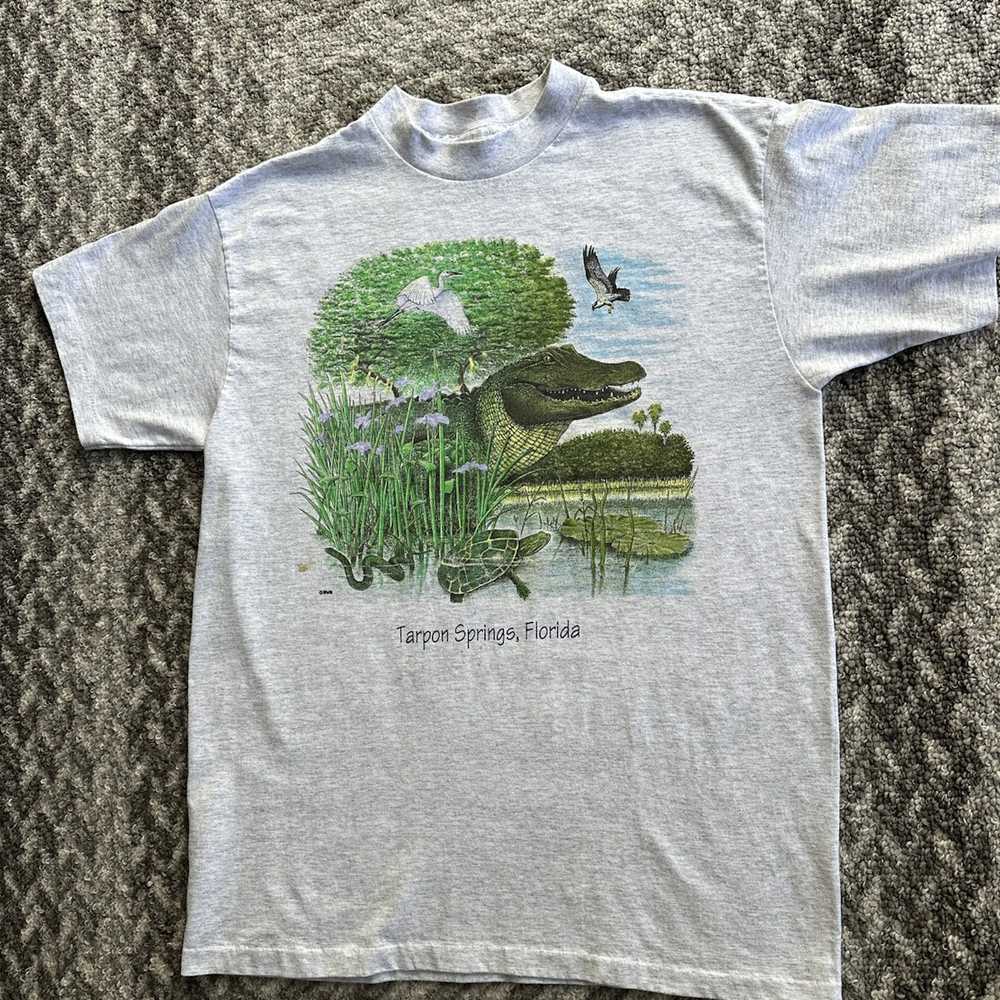 Vintage Vintage 90s Florida Gator Nature T Shirt - image 8