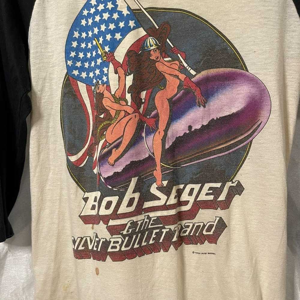 VTG Rare Bob Seger & The Silver Bullet Band 1983 … - image 2