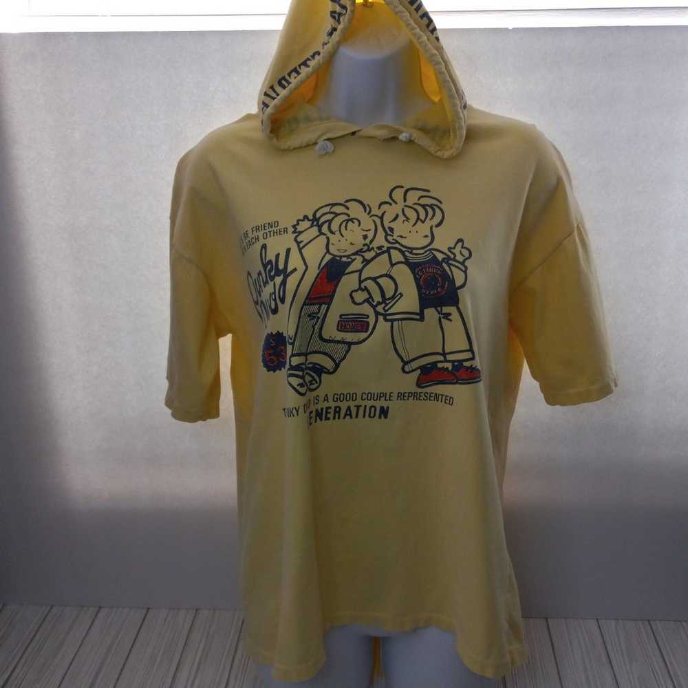 RARE Vintage The Punky Duo Hooded Tee - image 1